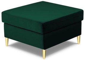 Зелена кадифена табуретка Kyoto – Cosmopolitan Design