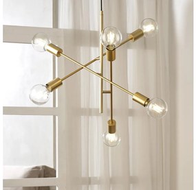 ONLI - Пендел CROSS 6xE27/22W/230V