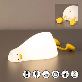 Бяла детска нощна лампа Lesley – Fischer &amp; Honsel