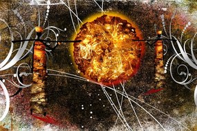 Картина на платно – Африканско слънце
