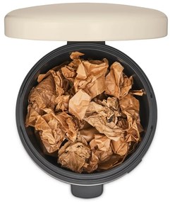 Бежово стоманено кошче за боклук с педал 30 l NewIcon – Brabantia