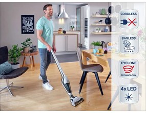 Безжична прахосмукачка Rotaro PowerVac 2v1 – LEIFHEIT