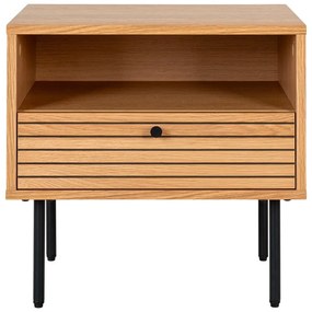 Странична масичка с дъбов плот 40x50 cm Kyoto – House Nordic