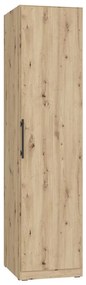 Гардероб MARO 51 x 213 см, артизански дъб