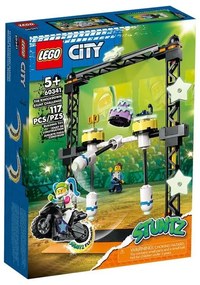 Конструктор LEGO City - Каскадьорско предизвикателство Knock-Down - 60341