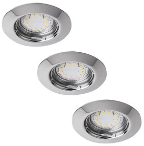 Rabalux 1047 - К-кт 3xLED Лампа за вграждане LITE 3xGU10-LED/3W/230V