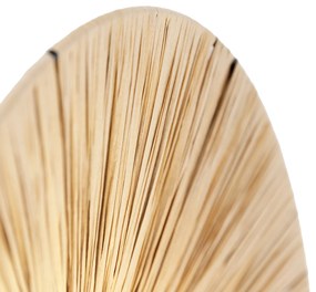 Ръстична стенна лампа черна с въже 45 см - Leia