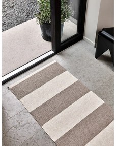 Бежова и кремава пътека за открито и закрито 70x300 cm Bob Mud Vanilla – Pappelina