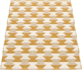 Килим за открито и закрито в цвят жълта охра 70x100 cm Dana Ochre – Pappelina