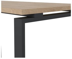 Работна маса с дъбов плот 100x150 cm Sign - Tvilum