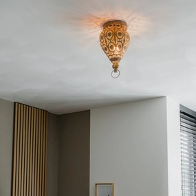 Ориенталски таванен аплик златен 19 см - Mowgli