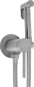Смесител за биде Foss Clif Brush Nickel