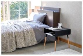 Черна масичка за кафе , височина 35 cm Plain - YAMAZAKI