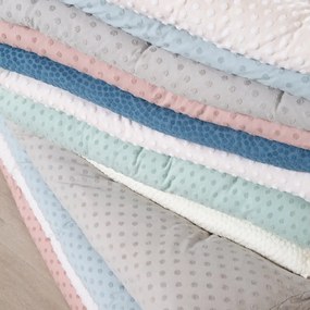 Бежово детско спално бельо за детско креватче със смес от памук 100x135 cm Frosty Almond – Roba