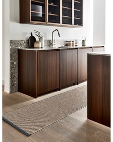 Бежов килим за открито и закрито 60x85 cm Effi Granit – Pappelina