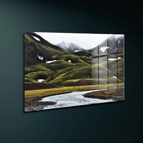 Стъклена картина 120x80 cm Fjallabak – Styler