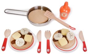 Classic world - Детски дървен готварски комплект - палачинки