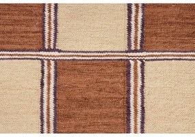 Теракотен памучен килим 200x300 cm Gambit – Dutchbone