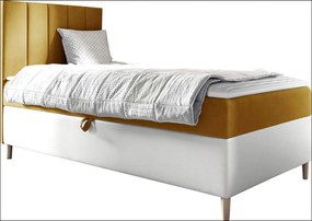 Тапицирано легло Junior Maja I-Portokali-Aristera-100 x 200