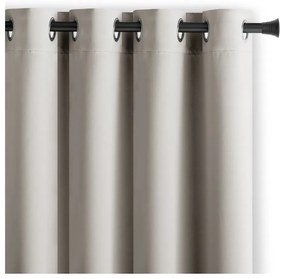 Бежово затъмняващо перде 140x270 cm Kierra – Restilo