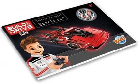 Buki France - Конструктор, Спортна кола с дистанционно управление 2в1, 24х10 см, 351 части