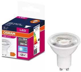 LED Крушка VALUE PAR16 GU10/4,5W/230V 4000K 36° бял - Osram