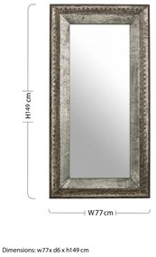 Стенно огледало 77x149 cm Elementary - Premier Housewares