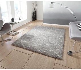 Сив килим , 120 x 170 cm Royal Nomadic - Think Rugs