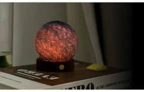 Светлинна декорация с USB в тъмно естествен цвят ø 8 cm Galaxy Breeze – Gingko