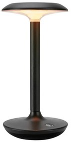 Черна LED настолна лампа (височина 20 cm) Petit – Markslöjd