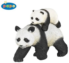 Papo - Фигурка Panda And Baby Panda