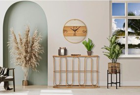 Ратанова конзолна маса в естествен цвят 32x110 cm Samui – Mauro Ferretti