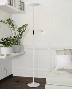 Eglo 901978 - димируема LED подова лампа CONIVARINO LED/26,5W/230V +LED/4W бяла