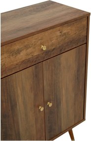 Скрин в тъмно естествен цвят 70x94x35 cm Frida – Premier Housewares