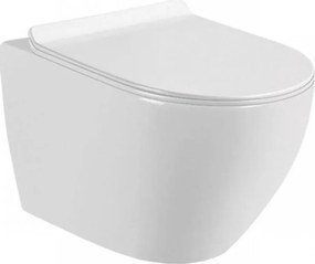 Конзолна тоалетна чиния Rimless, комплект