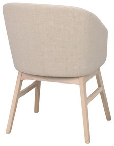 Бежови тапицирани трапезни столове в комплект 2 бр. Windham – Rowico