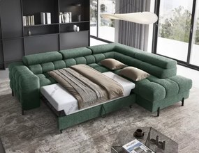 Ъглов диван Ferucce-Prasino-Right