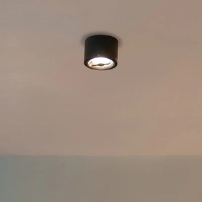 Модерен таванен прожектор черен AR111 с LED - Expert