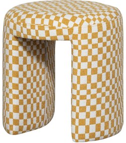 Жълт тапициран стол Charlie – WOOOD