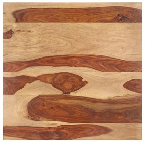 Sonata Плот за маса, шишамово дърво масив, 15-16 мм, 60x60 cм