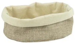 Horecano - Текстилен панер овален BEIGE 25x18xh12см (PB004)