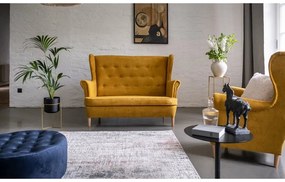 Жълт диван 150 cm Aros – ELTAP