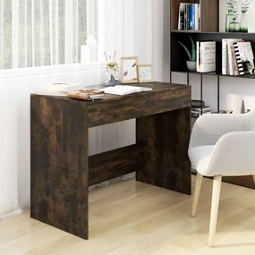 812996 vidaXL Бюро, опушен дъб, 101x50x76,5 см, ПДЧ