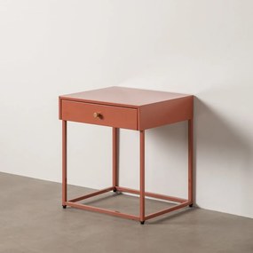 Теракотено нощно шкафче Nara – Ixia