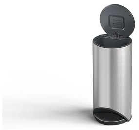 Кошче за боклук с педал от неръждаема стомана в блестящо сребрист цвят 30 l Arc – Joseph Joseph