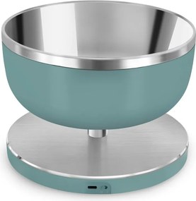 Кухненска везна Smeg Collezione KSC01EGMWW, До 5 кг/5 л, ТАРА, LED дисплей, Противоплъзгаща се основа, Автономия до 36 часа, Изумрудено зелен