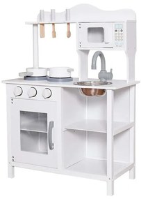 Детска Дървена Кухня GINGER HOME Бяла W10C404H