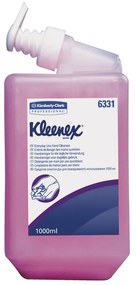 Kimberly-Clark Течен сапун Kleenex Everyday, с глицерин, 1000 дози, 1 L, розов