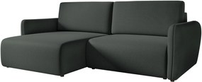 Ъглов Диван Гоя Слим-Антрацит