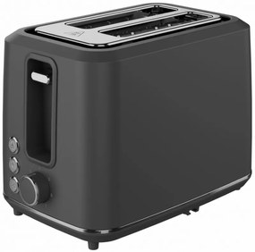 Тостер за хляб AENO ATS0001G, 930W, 7 степени, Сензорно управление, Обратен таймер, Защита при засядане, Тих, Сив